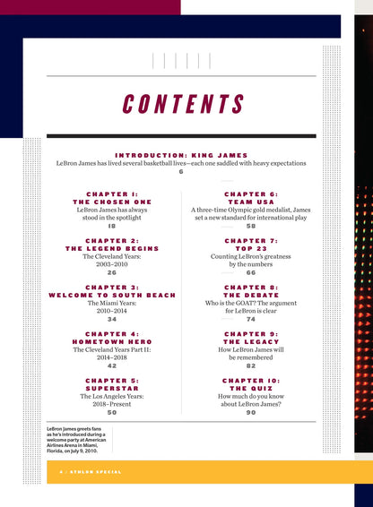 Athlon Sports - Lebron James: Phenom Superstar Legend, How Lebron James Reshaped The NBA, His Biography, Impact, Career Highlights, Era-Defining Moments & More!