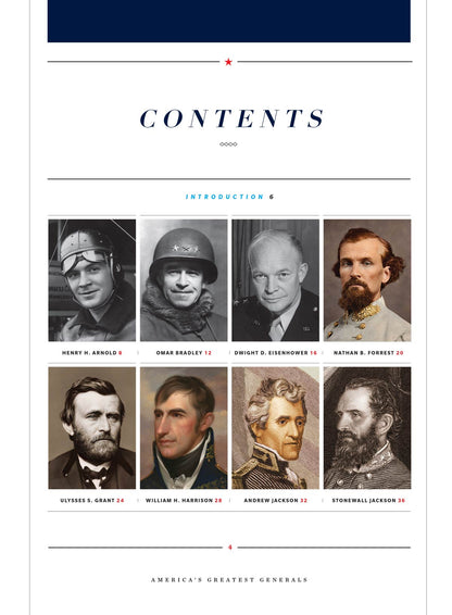America's Greatest Generals - Leaders, Icons & Heroes: Dwight D. Eisenhower, Ulysses S. Grant, Colin Powell, Norman Schwarzkopf, George Washington, George S. Patton & More!