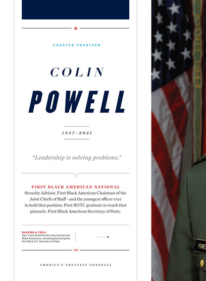 America's Greatest Generals - Leaders, Icons & Heroes: Dwight D. Eisenhower, Ulysses S. Grant, Colin Powell, Norman Schwarzkopf, George Washington, George S. Patton & More!