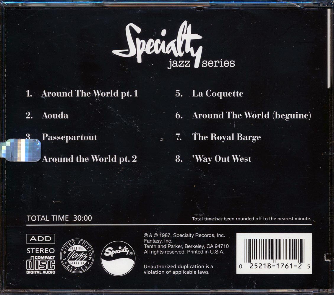 The Gerald Wiggins Trio Music From Around The World In 80 Days In Modern Jazz Music CD