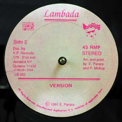 Red Dragon - Bow Cat; Version  /  Version 2 (rhythm: "Answer AKA Never Let Go") (orig. press) 12" Vinyl Record