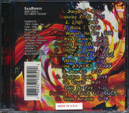 Arturo Tappin, Papa San, Mutabaruka, Etc. - Java Music CD