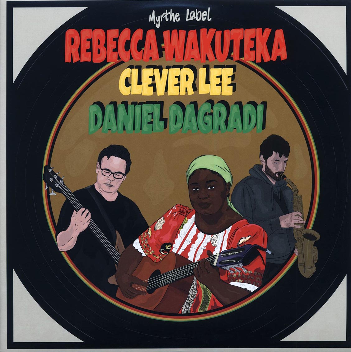 Rebecca Wakuteka, Clever Lee - Free; Free Version  /  Daniel Dagradi - 5th Dan; 5th Dan Version 12" Vinyl Record