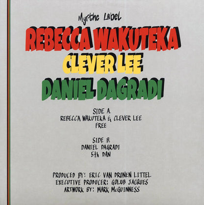 Rebecca Wakuteka, Clever Lee - Free; Free Version  /  Daniel Dagradi - 5th Dan; 5th Dan Version 12" Vinyl Record