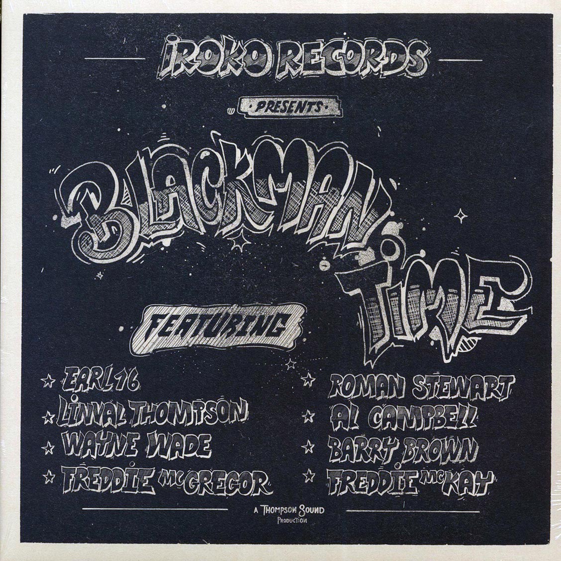 Linval Thompson, Barry Brown, Freddie Mckay, Etc. - Blackman Time: A Thompson Sound Production Vinyl Record