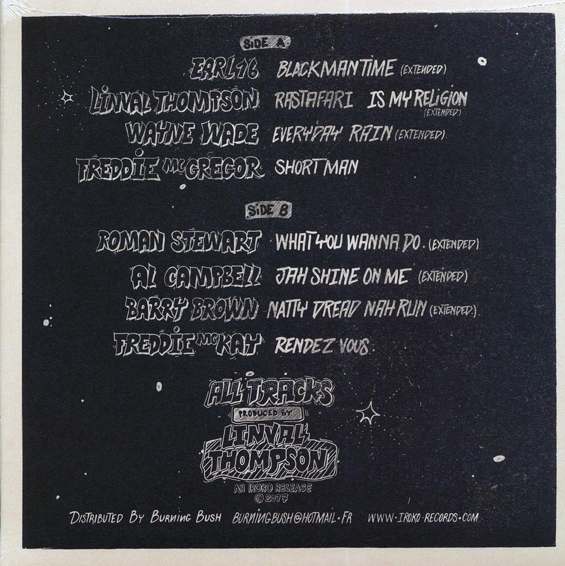 Linval Thompson, Barry Brown, Freddie Mckay, Etc. - Blackman Time: A Thompson Sound Production Vinyl Record