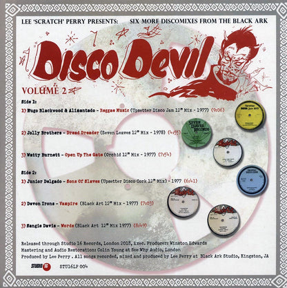 Lee Perry - Disco Devil Volume 2: Six More Classic Discomixes From The Black Ark Studio 1977-78 Vinyl Record