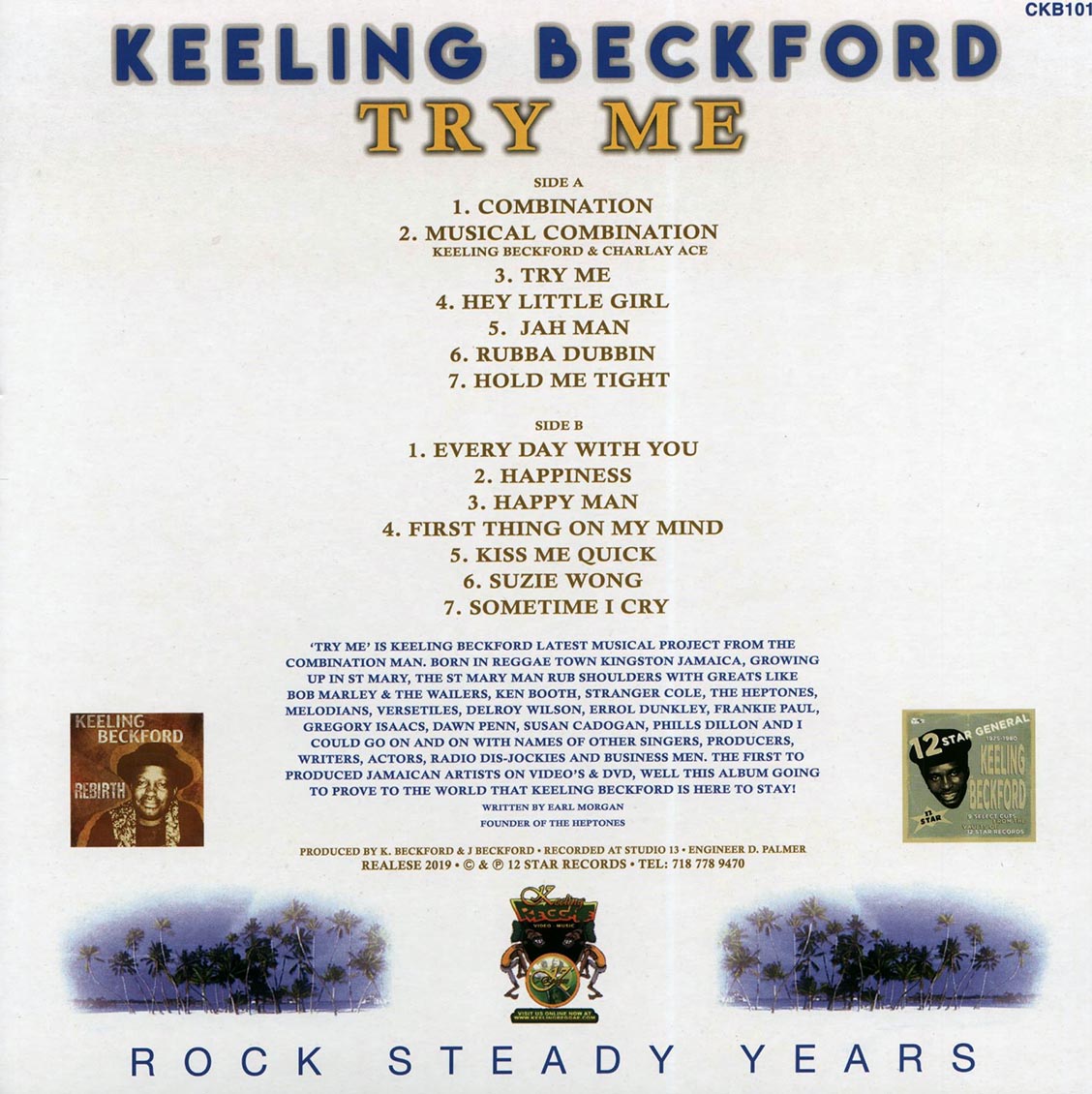 Keeling Beckford - Try Me Vinyl Record