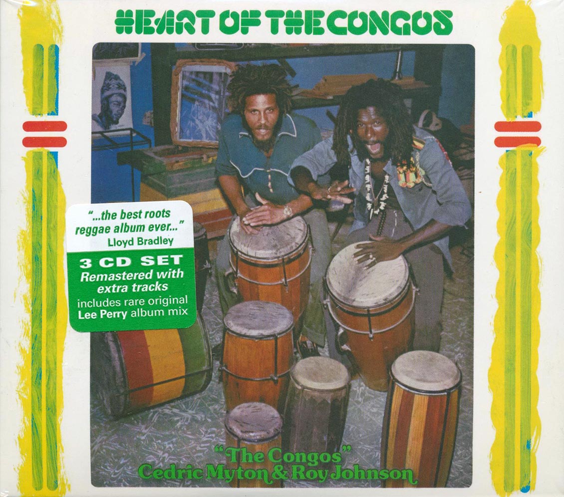 The Congos - Heart Of The The Congos: Deluxe Edition (+20 bonus tracks) (30 tracks) (3xCD) (deluxe 3-fold digipak) (deluxe edition) (remastered) Music CD