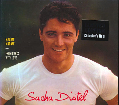 Sacha Distel - Madam Madam + From Paris (2 albums on 1 CD) (24 tracks) (+4 bonus tracks) (ltd. ed.) (deluxe 3-fold digipak) (24-bit masterin Music CD
