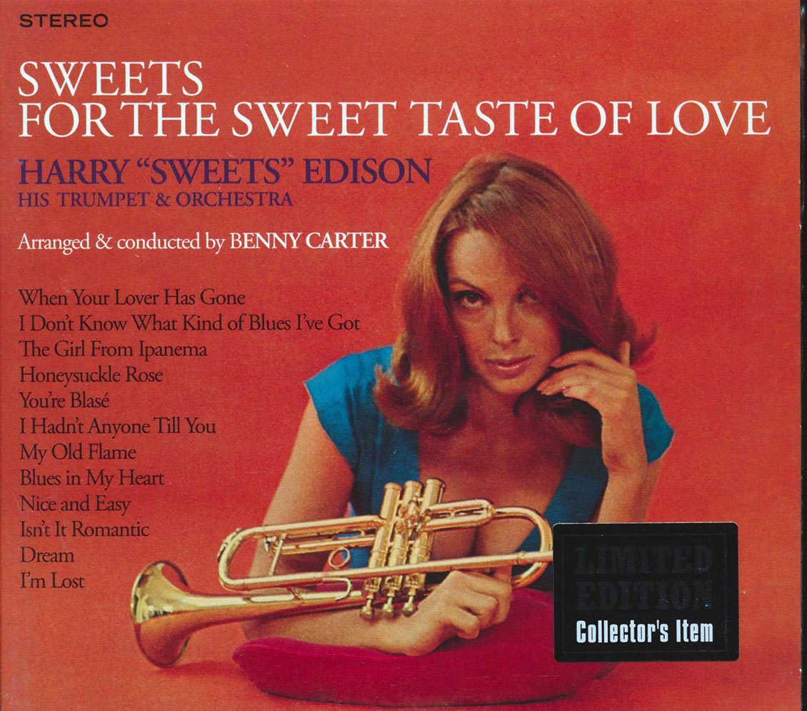 Harry Sweets Edison - Sweets For The Sweet Taste Of Love + When Lights Are Low (2 albums on 1 CD) (24 tracks) (ltd. ed.) (deluxe 3-fold digipak) (24-bit mastering) (remastered) Music CD