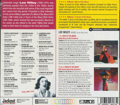 Lee Wiley - West Of The Moon + A Touch Of The Blues (2 albums on 1 CD) (24 tracks) (ltd. ed.) (deluxe 3-fold digipak) (remastered) (24-bit mastering) Music CD