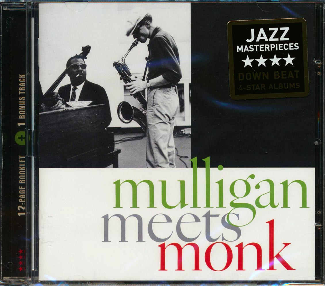 Gerry Mulligan Thelonious Monk Mulligan Meets Monk +bonus track incl 12 page booklet remastered 24 bit mastering Music CD