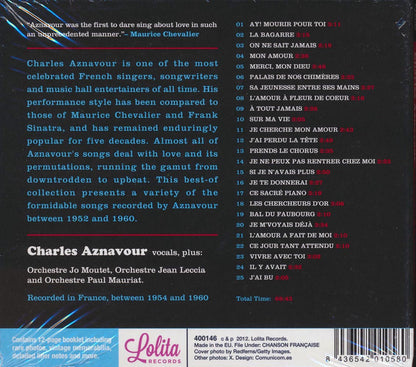 Charles Aznavour - L'Amour A Fleur De Coeur (25 tracks) (incl. 12-page booklet) Music CD