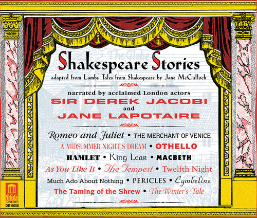 the album cover for Jacobi/Lapotaire - Shakespeare Stories