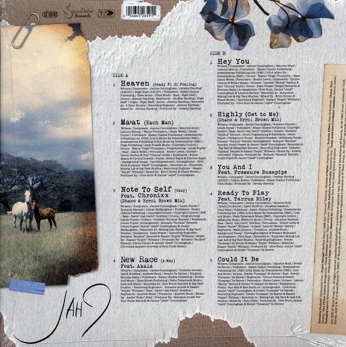 Jah9 - Note To Self Vinyl Record