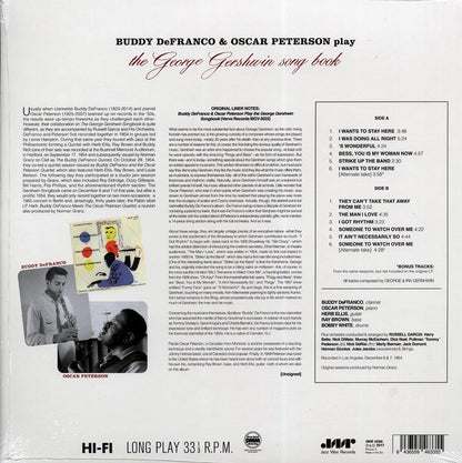 Buddy DeFranco, Oscar Peterson - The George Gershwin Songbook (+2 bonus tracks) (DMM) (ltd. ed.) (180g) (High-Def VV) (remastered) Vinyl Record