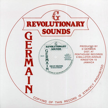 Cultural Roots - Age Of Creation; Revolutionaries - Dub Creation  /  Revolutionaries - Dub Of Creation 12" Vinyl Record