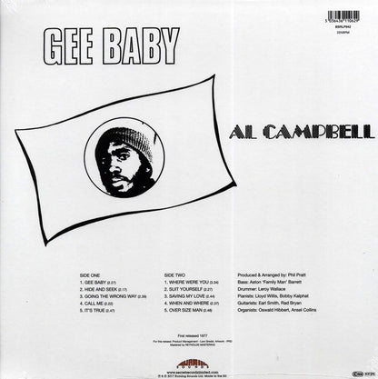 Al Campbell - Gee Baby (180g) Vinyl Record