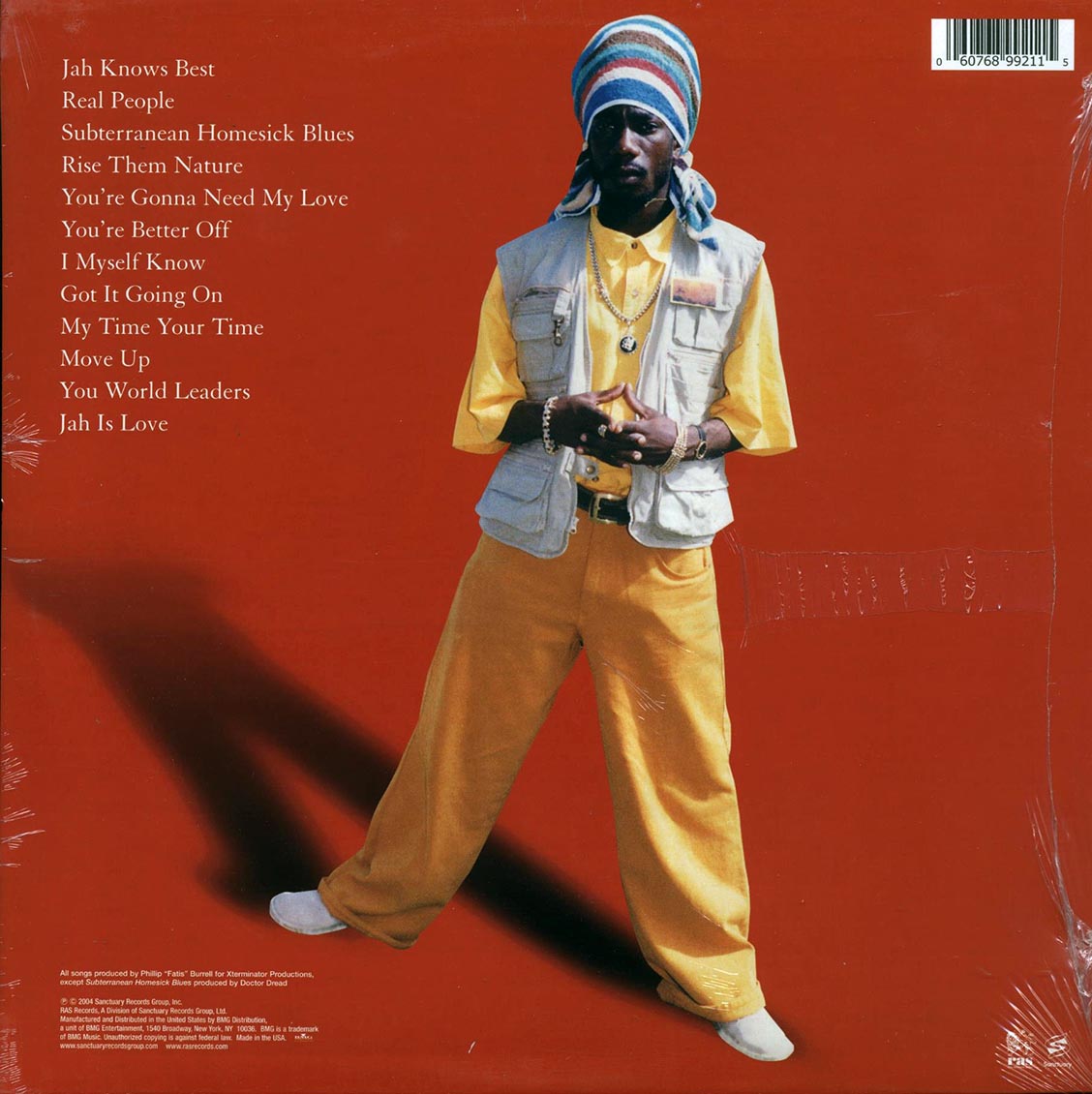Sizzla - Jah Knows Best Vinyl Record