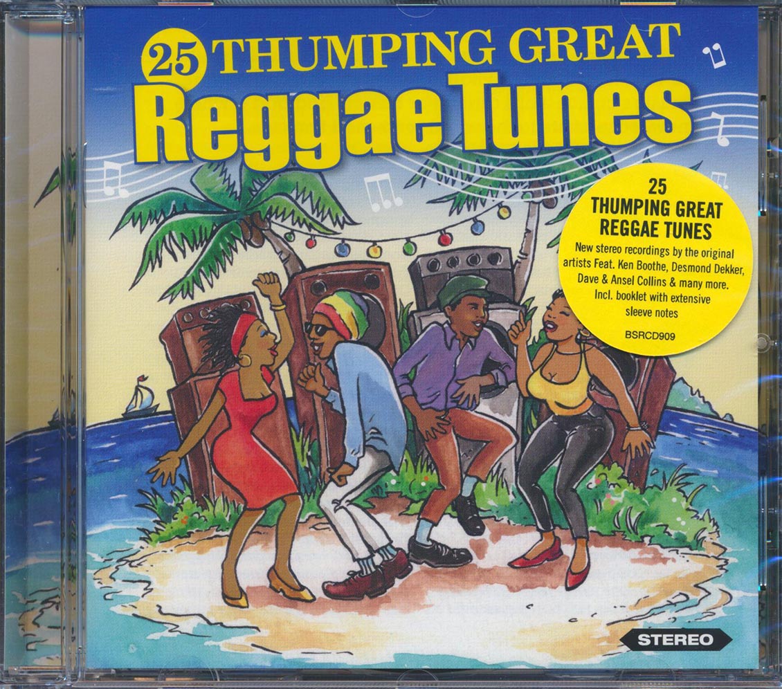 Ken Boothe, Desmond Dekker, The Pioneers, Etc. - 25 Thumping Great Reggae Tunes (25 tracks) Music CD