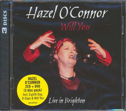 Hazel O'Connor - Will You: Live In Brighton (2xCD) (incl. DVD) (incl. large booklet) Music CD