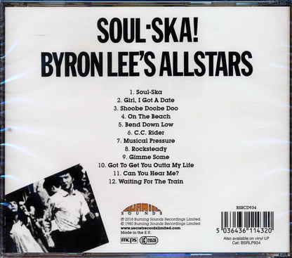 Byron Lee All-Stars - Soul Ska! Music CD