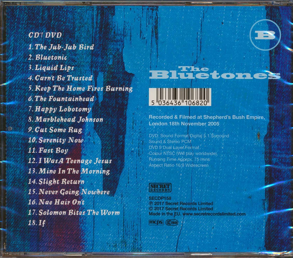 The Bluetones - Bluetonic (incl. DVD) Music CD