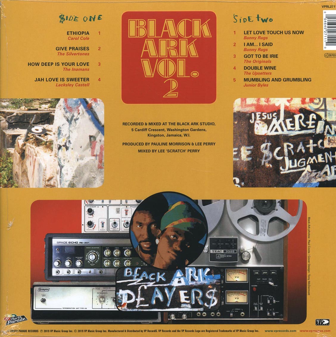 Lacksley Castell, The Upsetters, Carol Cole, Jr. Byles, Etc. - Black Ark Volume 2 Vinyl Record