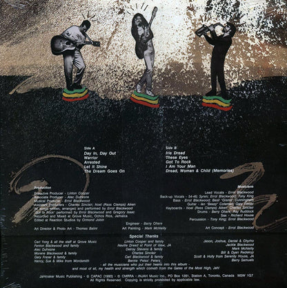 Errol Blackwood & Injah - Warrior (orig. press) Vinyl Record