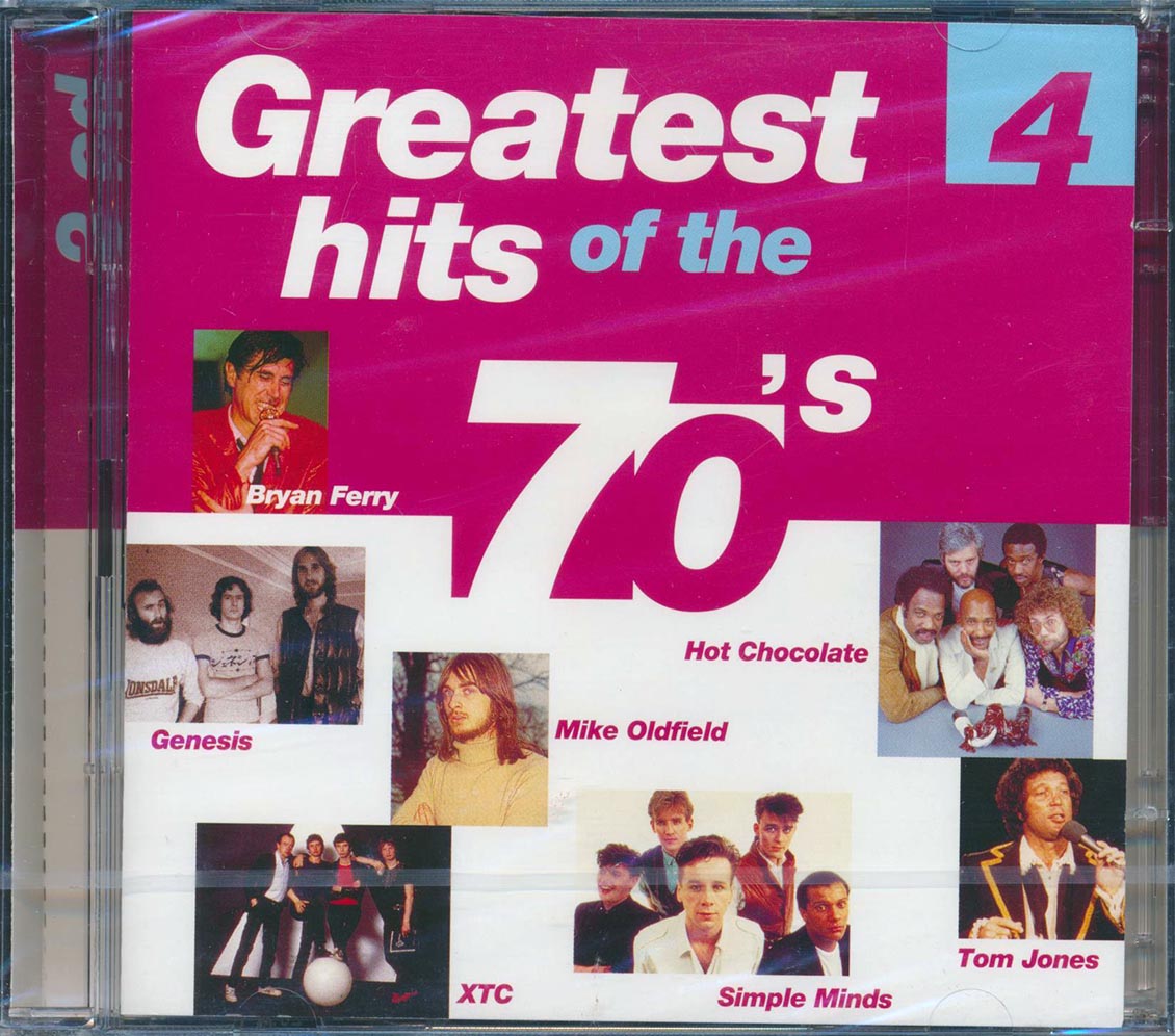 Genesis Hot Chocolate XTC Roxy Music Etc Greatest Hits Of The 70s Volume 4 36 tracks 2xCD Music CD