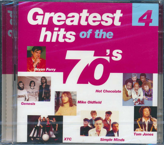 Genesis Hot Chocolate XTC Roxy Music Etc Greatest Hits Of The 70s Volume 4 36 tracks 2xCD Music CD