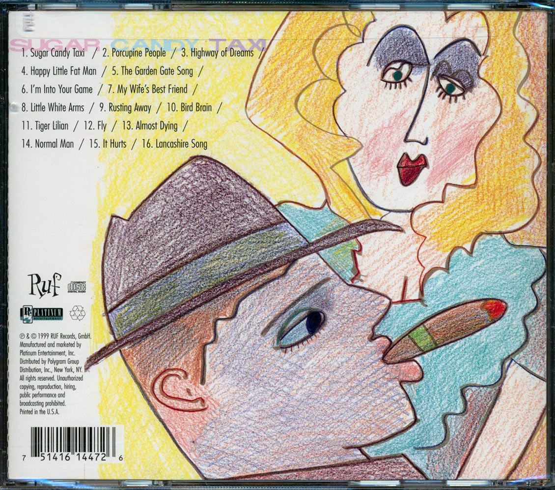 Kevin Coyne - Sugar Candy Taxi Music CD