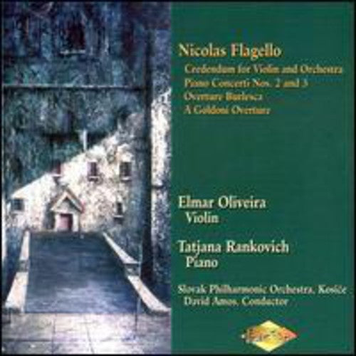Flagello / Oliveira / Rankovich / Amos / Slovak Po - Music Of Nicolas Flagello - Music CD
