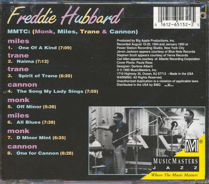 Freddie Hubbard - MMTC: Monk, Miles, Trane & Cannon (marked/ltd stock) Music CD