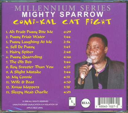 Mighty Sparrow - Comi-kal Cat Fight Music CD