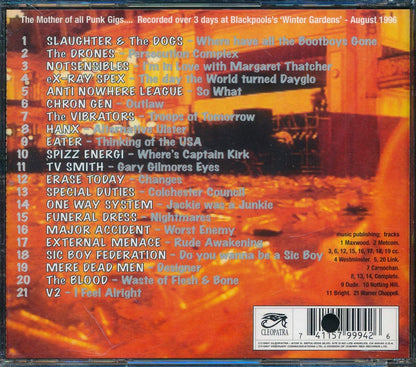 Chron Gen, Slaughter & The Dogs, Major Accident, Etc. - Holidays In The Sun: Blackpool 1996 Celebrating 20 Years Of Punk! (21 tracks) (marked/ltd stock) Music CD