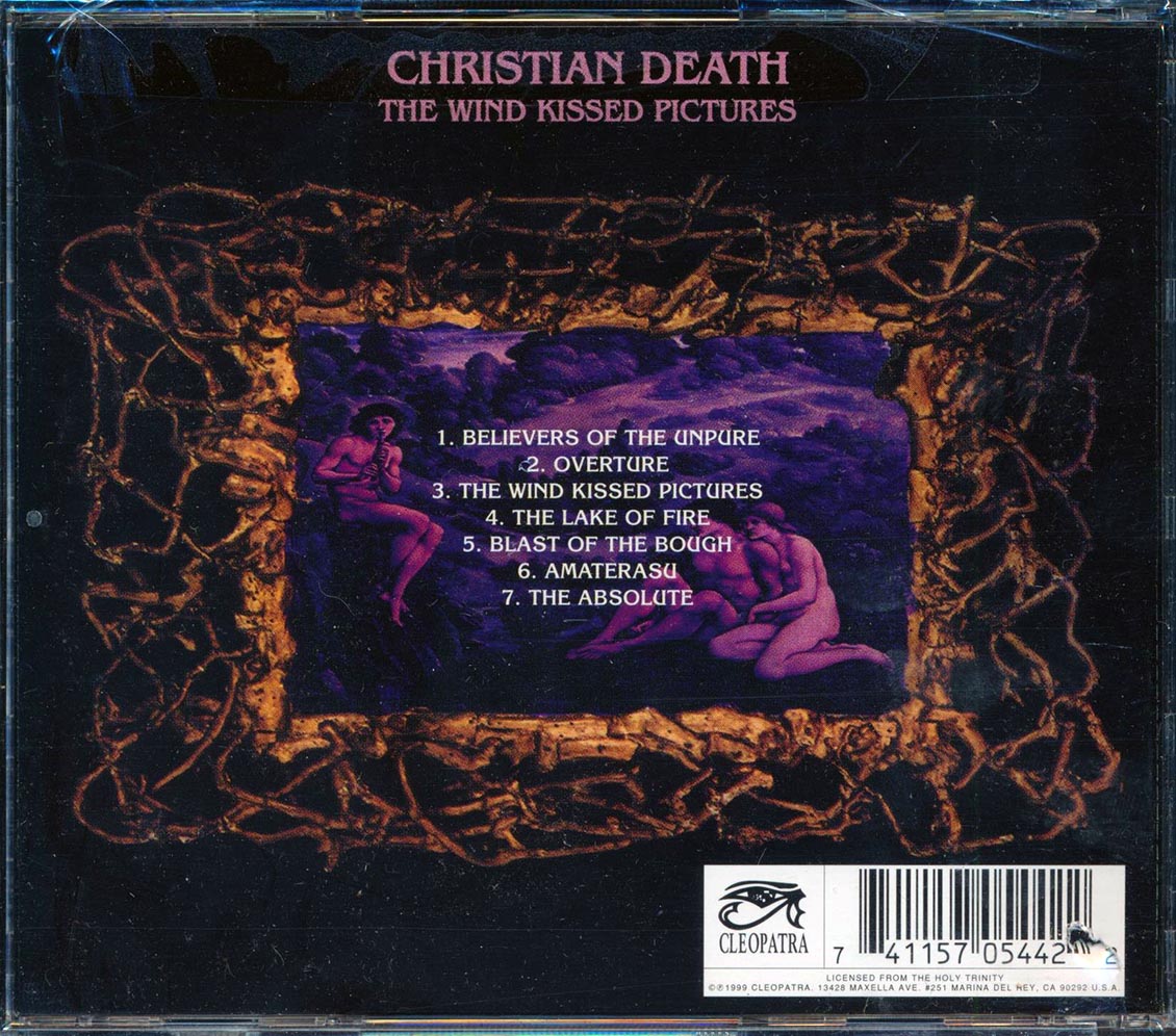 Christian Death - The Wind Kissed Pictures (marked/ltd stock) Music CD