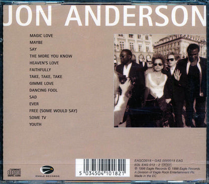 Jon Anderson - The More You Know Music CD