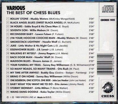 Muddy Waters, Jimmy Rogers, Eddie Boyd, Koko Taylor, Etc. - The Best Of Chess Blues (20 tracks) Music CD