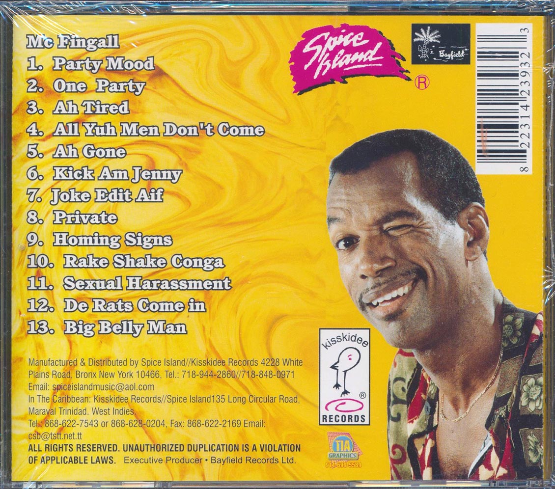 Mac Fingall - Just Plain Crazy Music CD