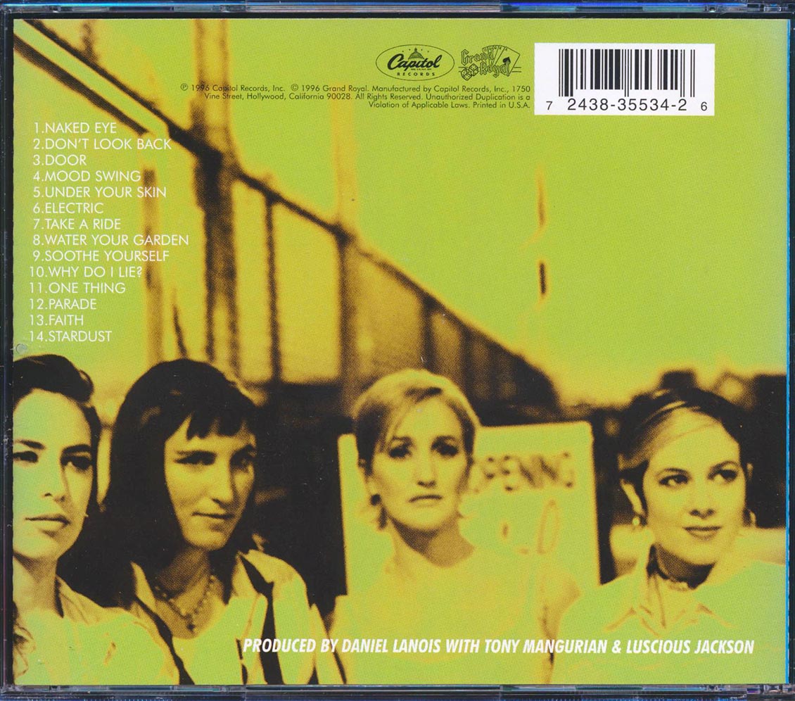 Luscious Jackson - Fever In Fever Out Music CD