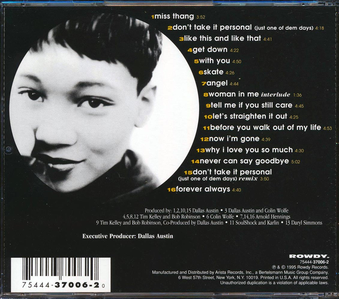Monica - Miss Thang Music CD