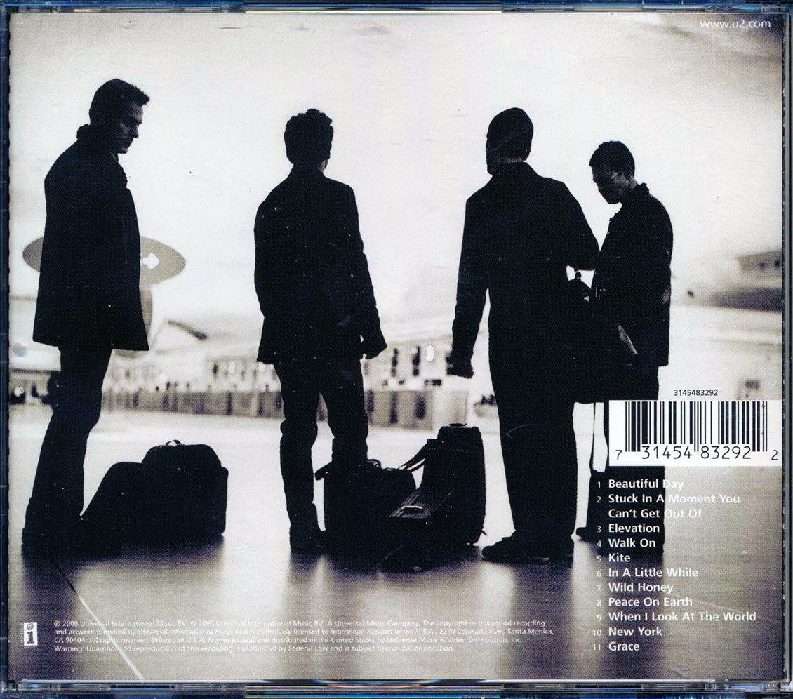 U2 - All That You Can't Leave Behind Music CD