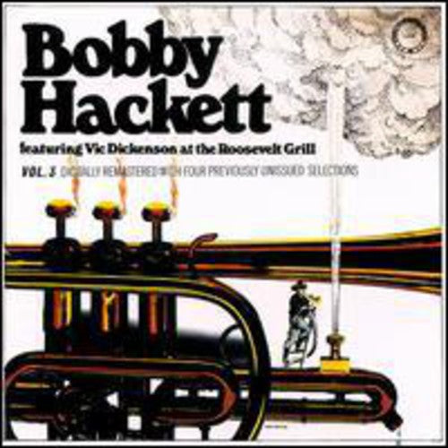 the album cover for Bobby Hackett - Live At The Roosevelt Grill, Vol.3