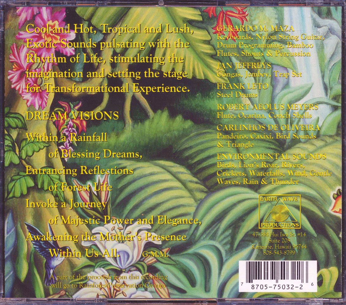 Gerardo Miguel Maza - Rainforest Awakening Music CD