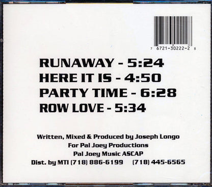 Pal Joey - Volumes 1 & 2 (On CD 5: Loop D' Loop Records) Music CD
