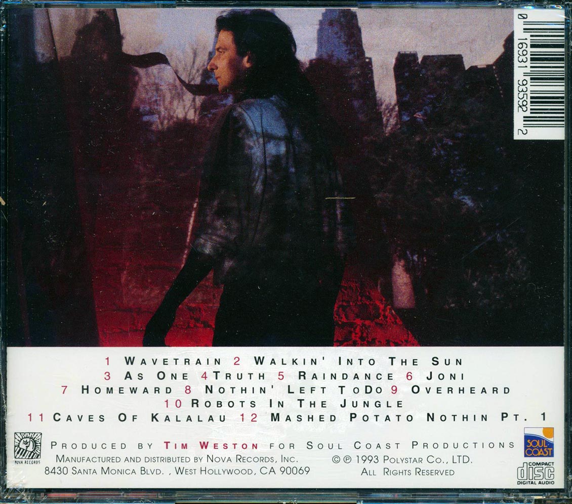 Clifford Carter - Walkin' Into The Sun Music CD