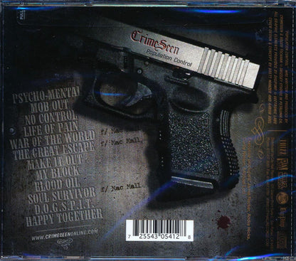 Crimeseen - Population Control Music CD