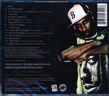 Big Bread Ed - Big Breaded Extended: Call Me Breaded Music CD